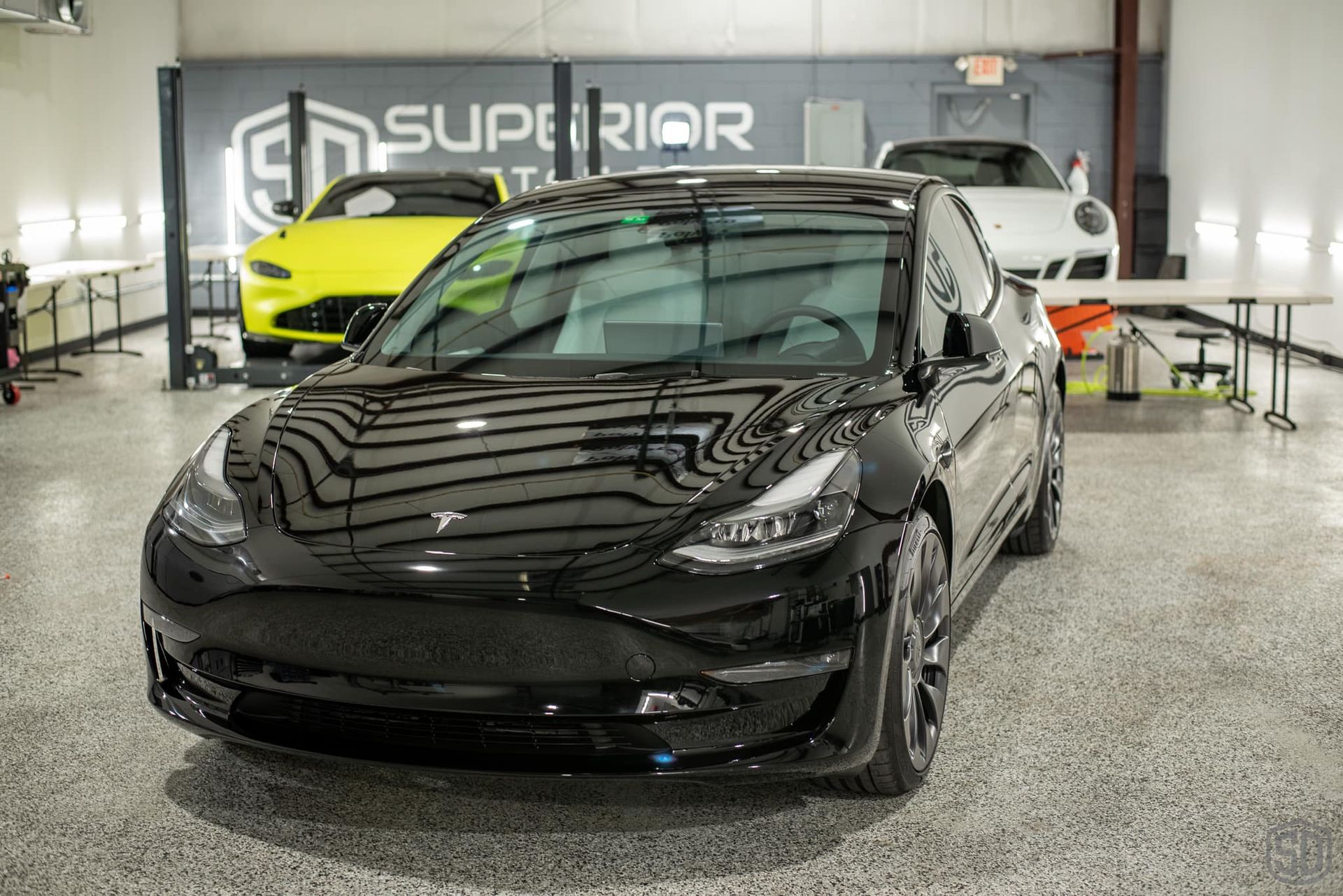 Tesla Model 3 PPF & Modesta Ceramic Coating Orlando
